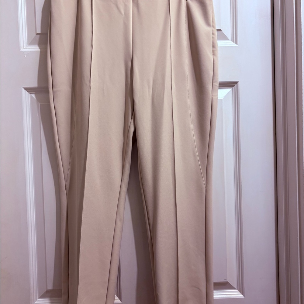 Elegant Cream Women's Pants